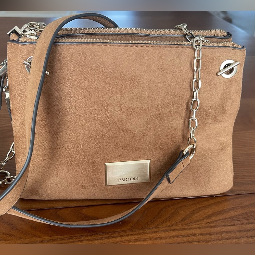 Parfois Brown Suede bag